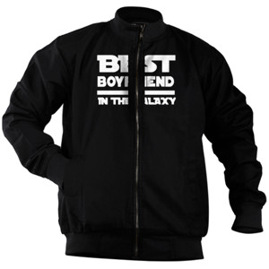 Jaket Bomber Best Boyfriend in the Galaxy