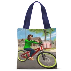 Tas Tote Fullprint moms biking