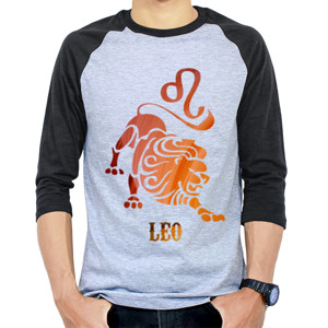 Kaos Raglan Leo