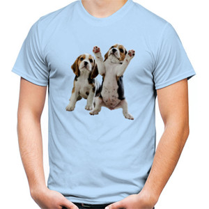 Kaos Anjing Kembar