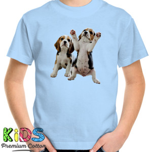 Kaos Anjing Kembar