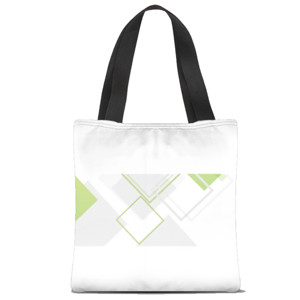 Tas Tote Fullprint Geometry Euclidean Abstraction