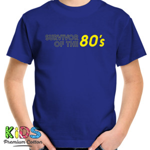 Kaos SURVIVOR OF THE 80's Yellow