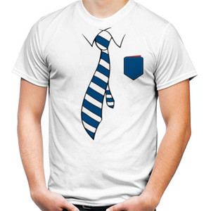 Kaos Kaos Dasi - Striped Blue Tie (SB8Y3)