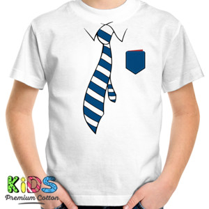 Kaos Kaos Dasi - Striped Blue Tie (SB8Y3)