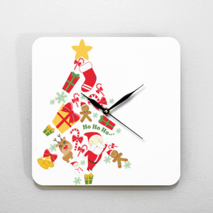 Jam Dinding JK - Christmas 05