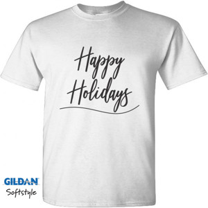 Kaos Happy Holidays T Shirt