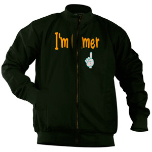 Jaket Bomber I am Gamer