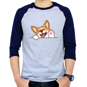 Kaos Raglan Kaos Anjing 032