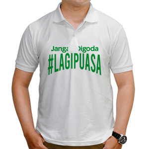 Kaos Polo Jangan Digoda Lagi Puasa