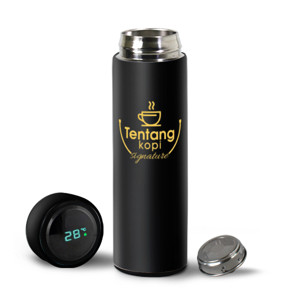 Tumbler Black Gold LED Tumbler