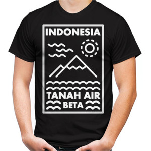 Kaos INDONESIA TANAH AIR BETA