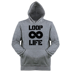 Jaket Hoodie Loop Life