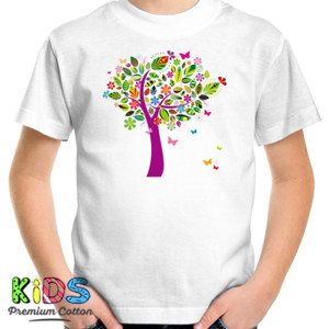 Kaos Colorful Tree