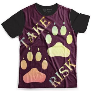 Kaos Fullprint Ambil Resiko inspirasi motivasi kata bijak