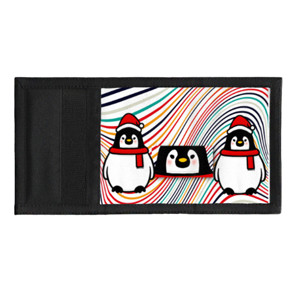 Dompet Sporty Twin Santa Penguin