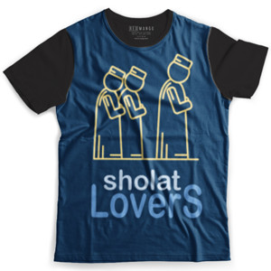 Kaos Fullprint sholat 