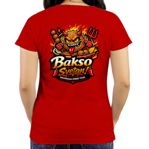 Kaos Bakso Syetan Level Neraka