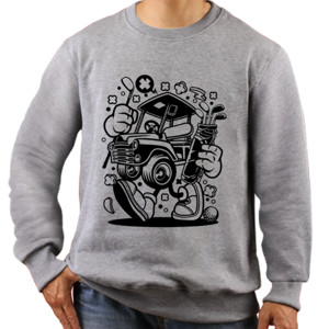 Jaket Sweater Golf Car