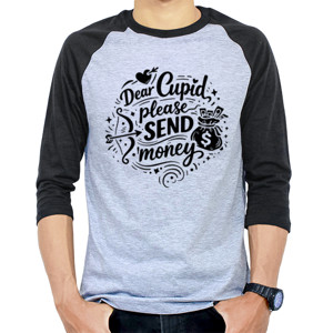 Kaos Raglan Dear Cupid