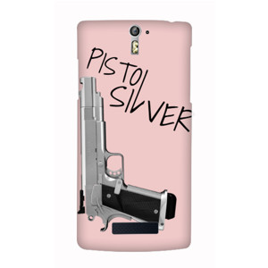 PISTOL SILVER CASE Casing HP