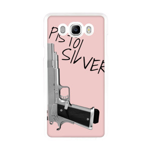 PISTOL SILVER CASE Casing HP