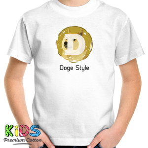 Kaos Kaos Crypto Dogecoin Style Custome