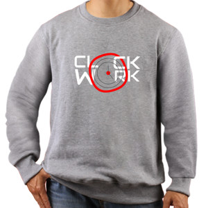 Jaket Sweater Clock Work