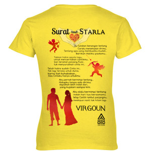 Kaos Surat Cinta untuk STARLA -Virgoun