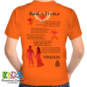 Kaos Surat Cinta untuk STARLA -Virgoun