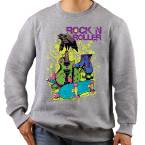 Jaket Sweater Rock N Roller
