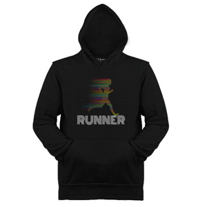 Jaket Hoodie Runner