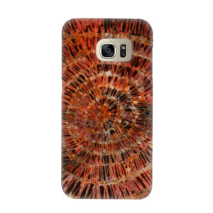 case batik coklat abstrak modern  Casing HP