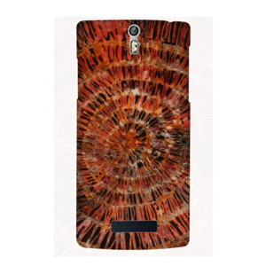 case batik coklat abstrak modern  Casing HP