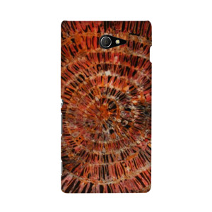 case batik coklat abstrak modern  Casing HP