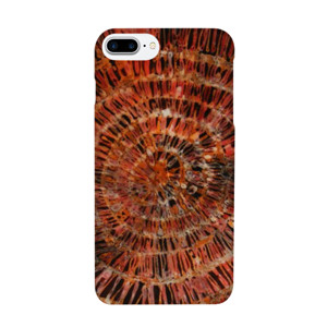 case batik coklat abstrak modern  Casing HP