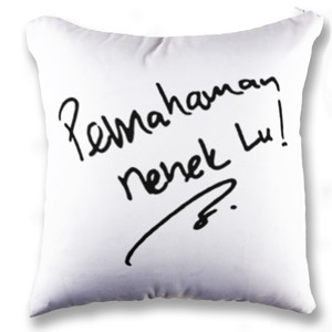 Bantal Ahok : Pemahaman nenek lu !