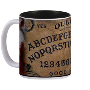 Mug Gelas Papan Ouija