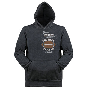 Jaket Hoodie Proud Mom Football