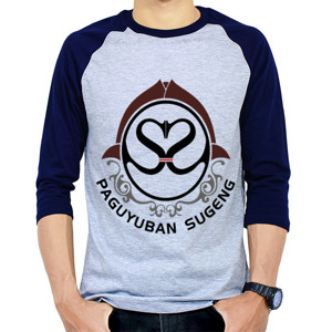 Kaos Raglan Logo Paguyuban Sugeng