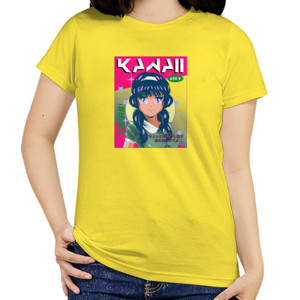 Kaos Kaos Tema Cute Anime Kawaii Jepang