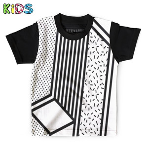 Kaos Anak Full-Print Neo memphis background 34