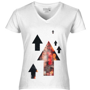 Kaos Kaos Wanita Potential V-Neck by Co_mbro