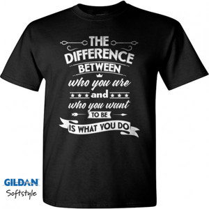 Kaos Motivasi Q015 - The Difference Between You