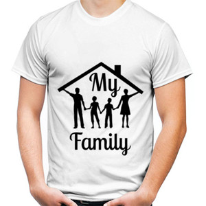 Kaos Kaos bergambar family