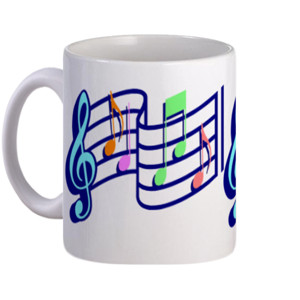 Mug Music Note