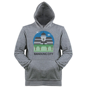 Jaket Hoodie Kaos Kota Bandung