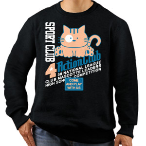 Jaket Sweater Cat Action Club