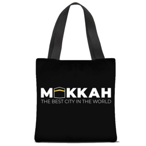 Tas Tote Fullprint Makkah The Best City in The World
