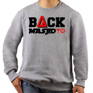 Jaket Sweater BACK TO MASJID